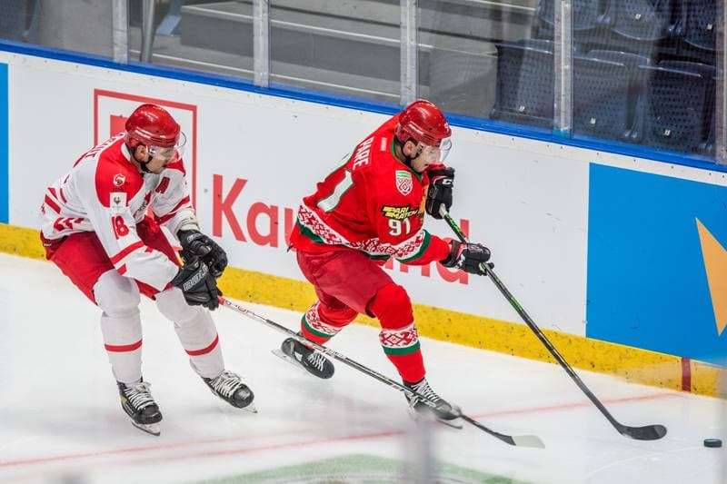 Ice Hockey. Olympic Games Qualifiers. Belarus - Poland. 26.08.2021