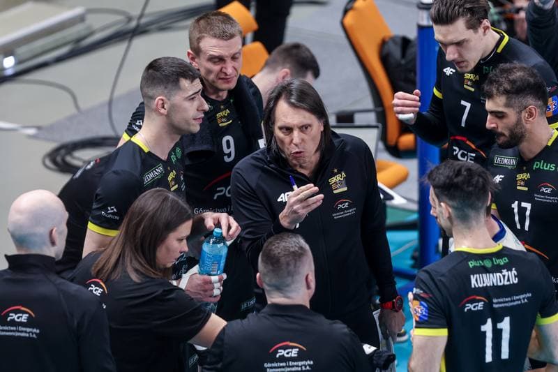 Volleyball. PlusLiga. Jastrzebski Wegiel - PGE GiEK Skra Belchatow. 09.02.2025