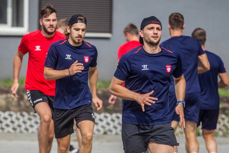Ice Hockey. Poland national team. Training. 20.07.2021