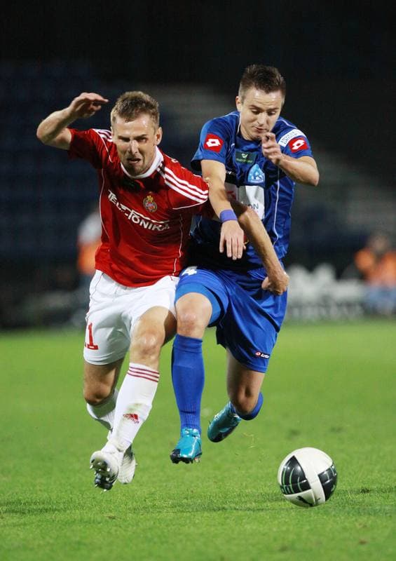 Football. T-Mobile Ekstraklasa. Ruch Chorzow - Wisla Krakow. 25.03.2012