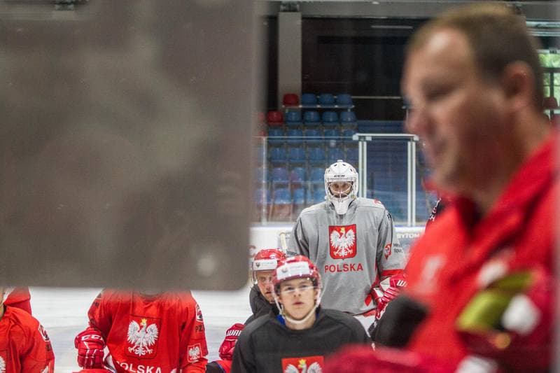 Ice Hockey. Poland national team. Training. 22.07.2021