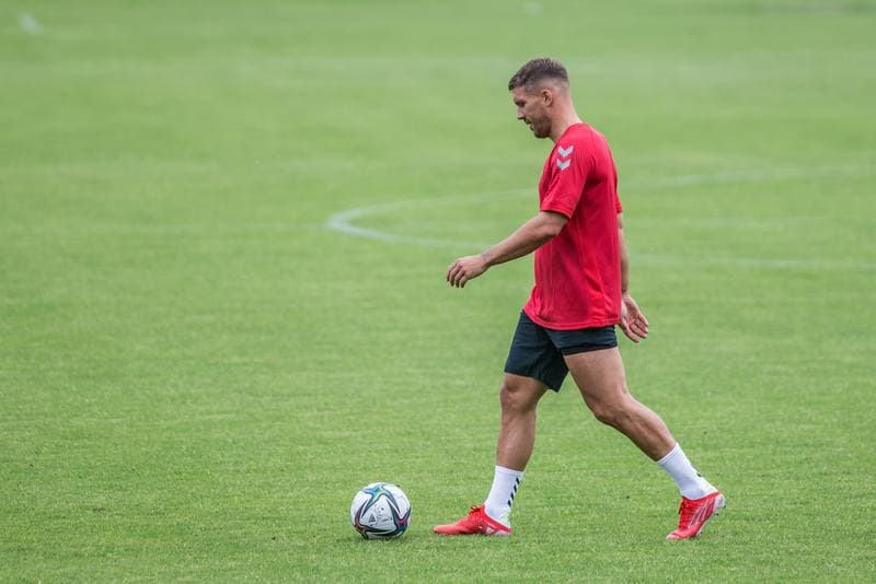 Football. Gornik Zabrze. Training. 09.07.2021
