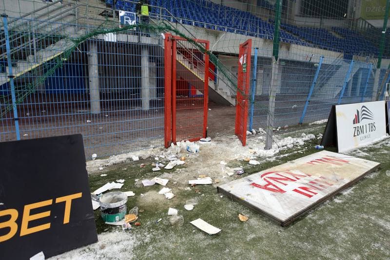 Football. Lotto Ekstraklasa. Piast Gliwice - Gornik Zabrze. 03.03.2018