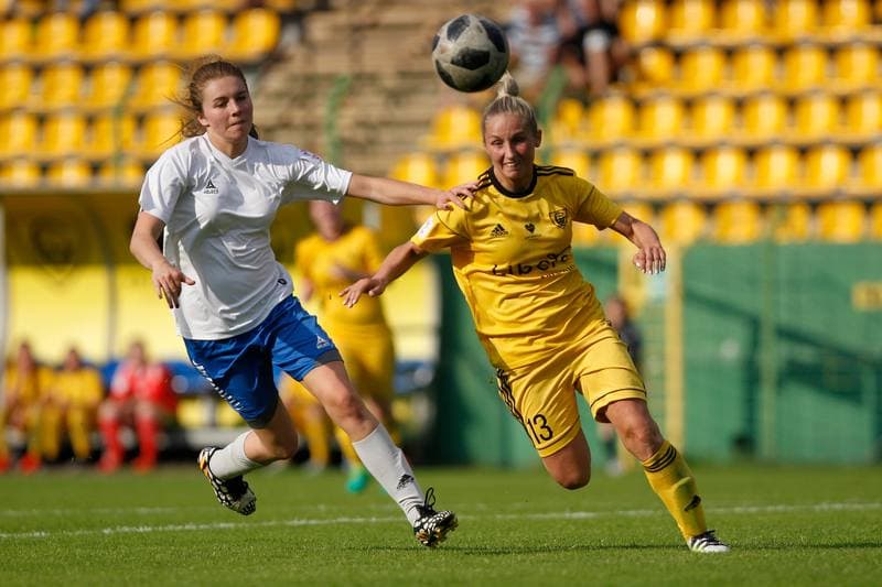 Football. Women's I Liga. GKS Katowice - Wanda Krakow. 27.05.2018