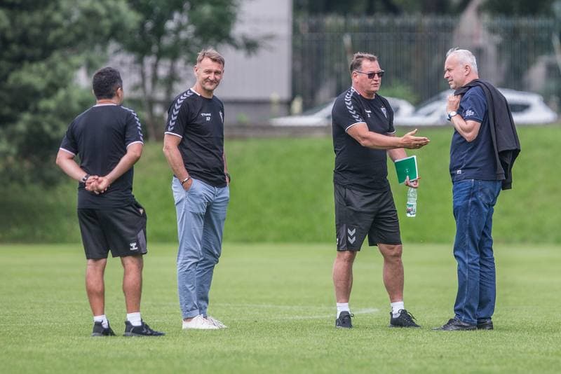 Football. Sparing. Gornik Zabrze - Puszcza Niepolomice. 03.07.2021