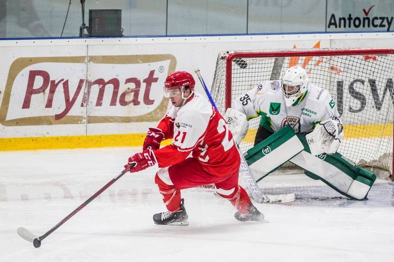 Ice Hockey. Sparing. Reprezentacja Polski - JKH GKS Jastrzebie. 22.08.2021