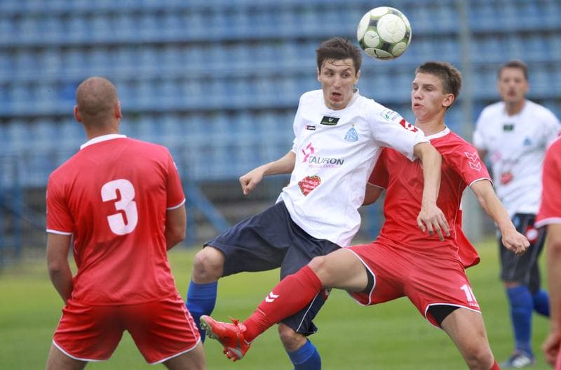 Football. Sparing. Ruch Chorzow - Polonia Bytom. 23.06.2010