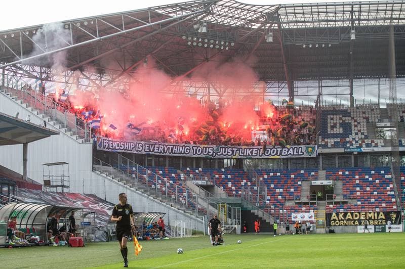 Football. Sparing. Gornik Zabrze - Banik Ostrava. 17.07.2021