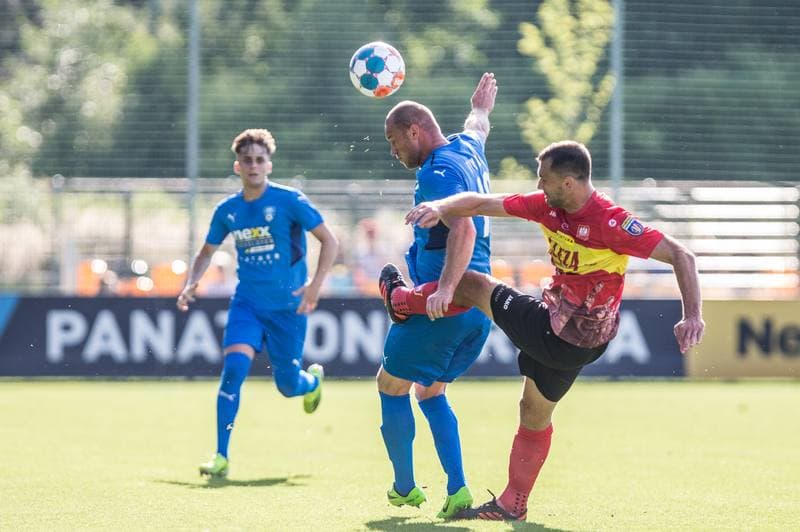 Football. III Liga. LKS Goczalkowice-Zdroj - Sleza Wroclaw. 07.08.2021