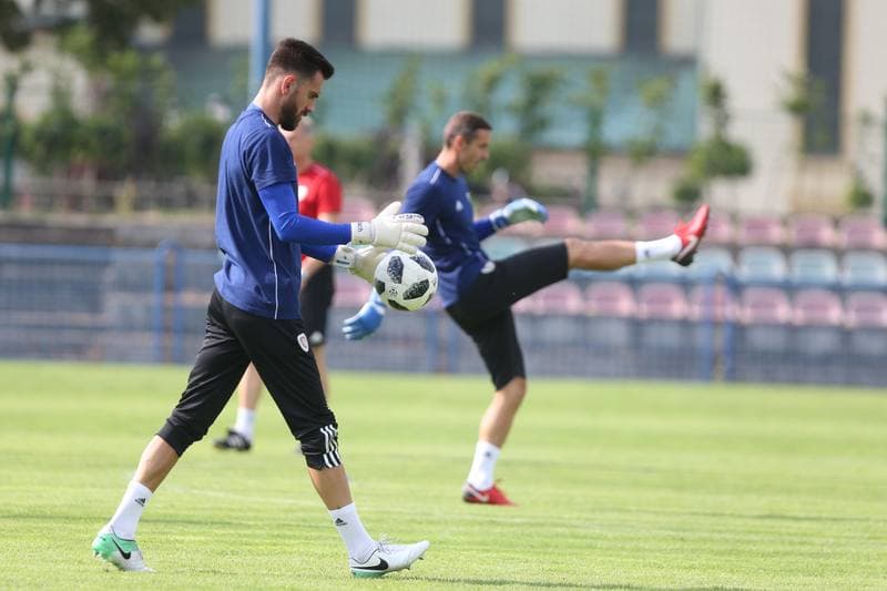 Football. Piast Gliwice. Training. 14.06.2018