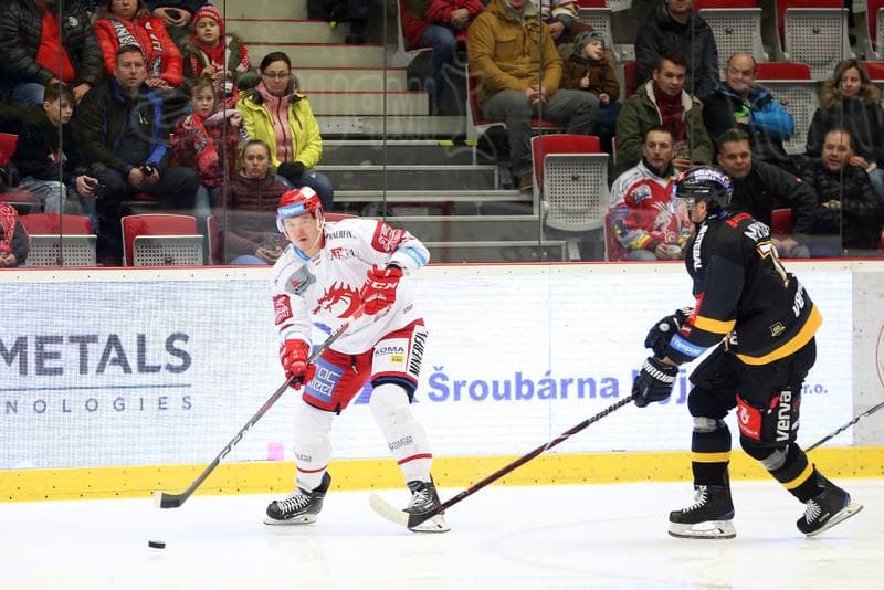 Ice Hockey. Tipsport Extraliga. Ocelari Trinec - HC Verva Litvinov. 06.01.2019