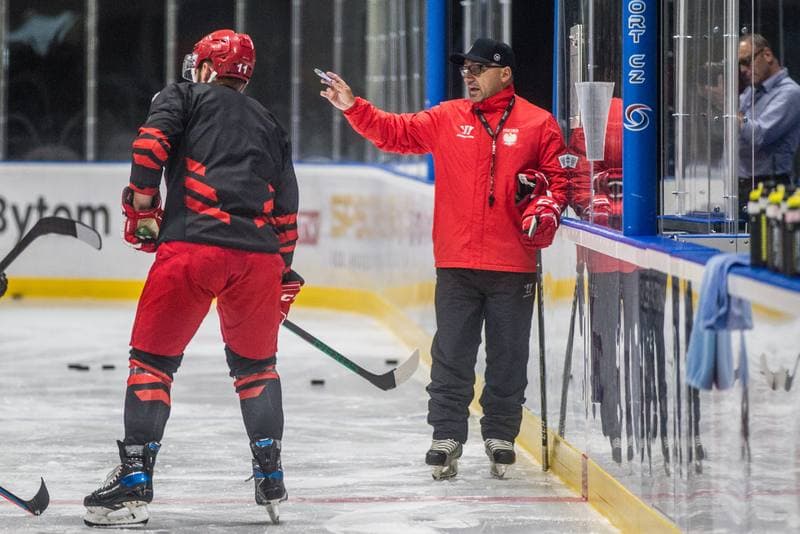 Ice Hockey. Poland national team. Training. 20.07.2021