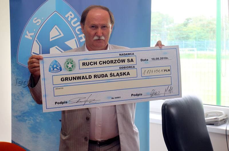 Football. Ruch Chorzow. Press Conference. 18.08.2010