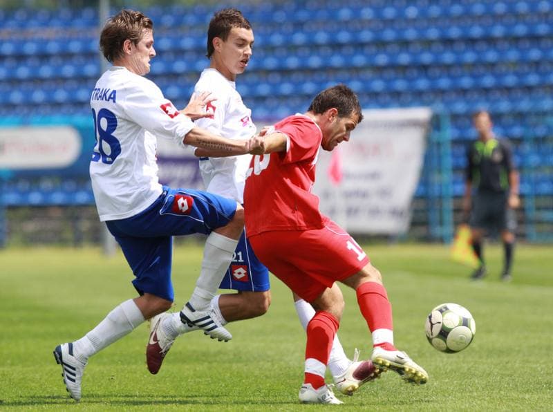 Football. Sparing. Ruch Chorzow - Piast Gliwice. 26.06.2010