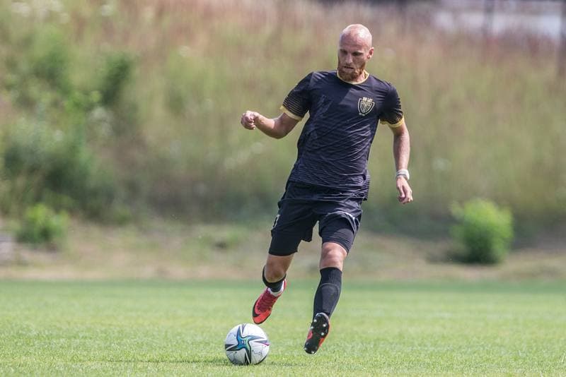 Football. Sparing. Polonia Bytom - Wieczysta Krakow. 17.07.2021