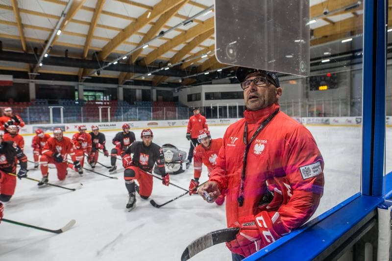 Ice Hockey. Poland national team. Training. 19.07.2021