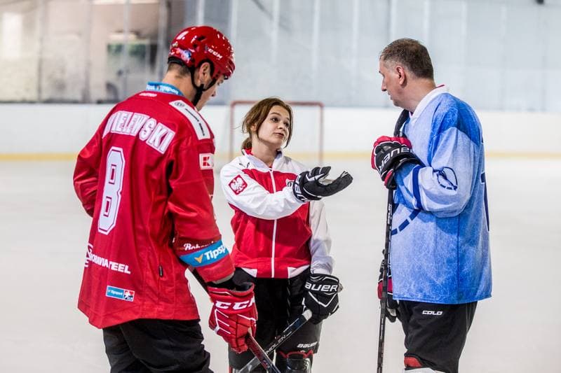 Ice Hockey. Polish Artists Hockey Team. Training. 19.06.2021