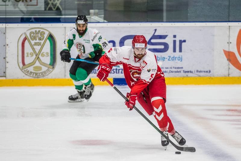 Ice Hockey. Sparing. Reprezentacja Polski - JKH GKS Jastrzebie. 22.08.2021