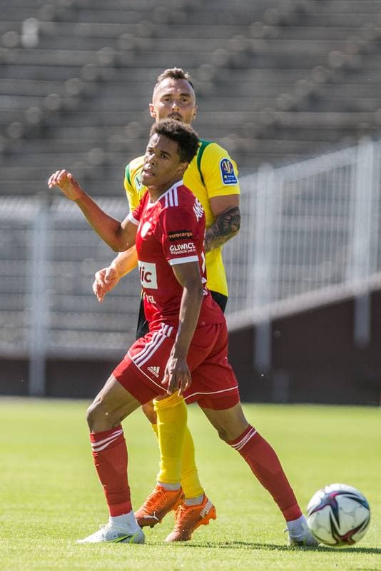 Football. Sparing. GKS 1962 Jastrzebie - Piast Gliwice. 10.07.2021