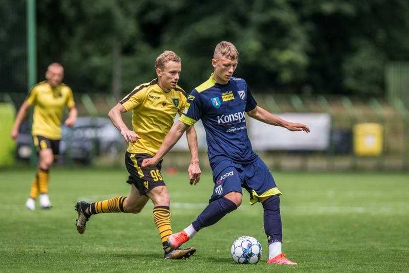 Football. Sparing. GKS Katowice - Sandecja Nowy Sacz. 10.07.2021