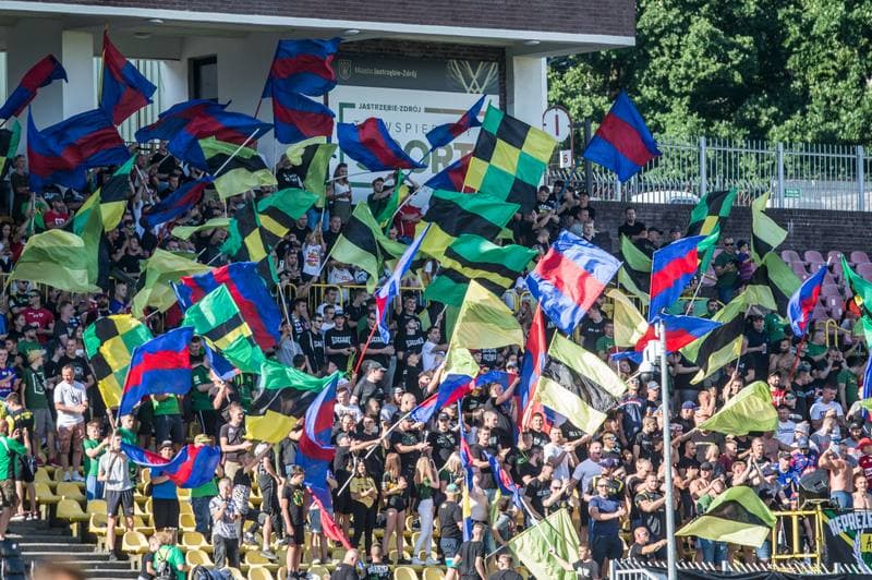 Football. Sparing. GKS 1962 Jastrzebie - Piast Gliwice. 10.07.2021