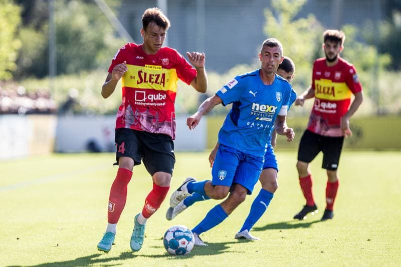 Football. III Liga. LKS Goczalkowice-Zdroj - Sleza Wroclaw. 07.08.2021