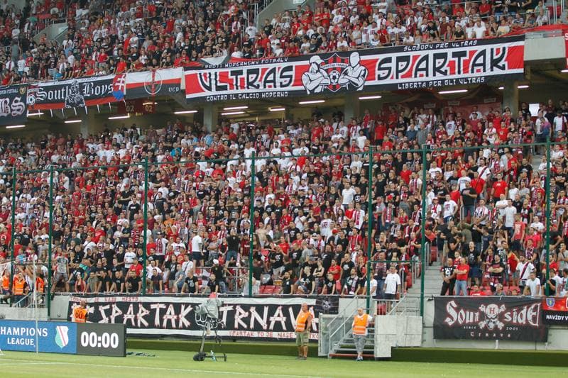 Football. UEFA Champions League. Spartak Trnava - Legia Warsaw. 31.07.2018