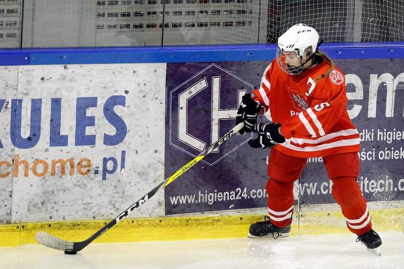 Ice Hockey. Women's U18 Olympic Hopes Tournament. Poland - Czech Republic. 15.12.2017