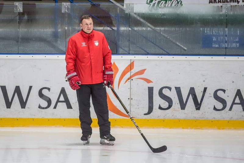 Ice Hockey. Poland national team. Training. 19.08.2021