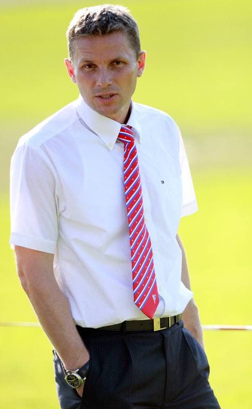 Football. Gornik Zabrze. Training. 07.01.2010