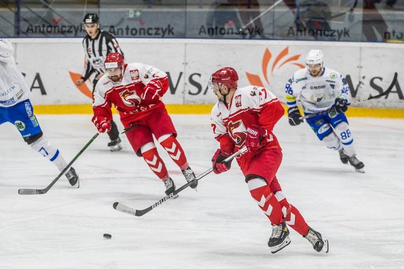 Ice Hockey. Sparing. Reprezentacja Polski - Re-Plast Unia Oswiecim. 20.08.2021