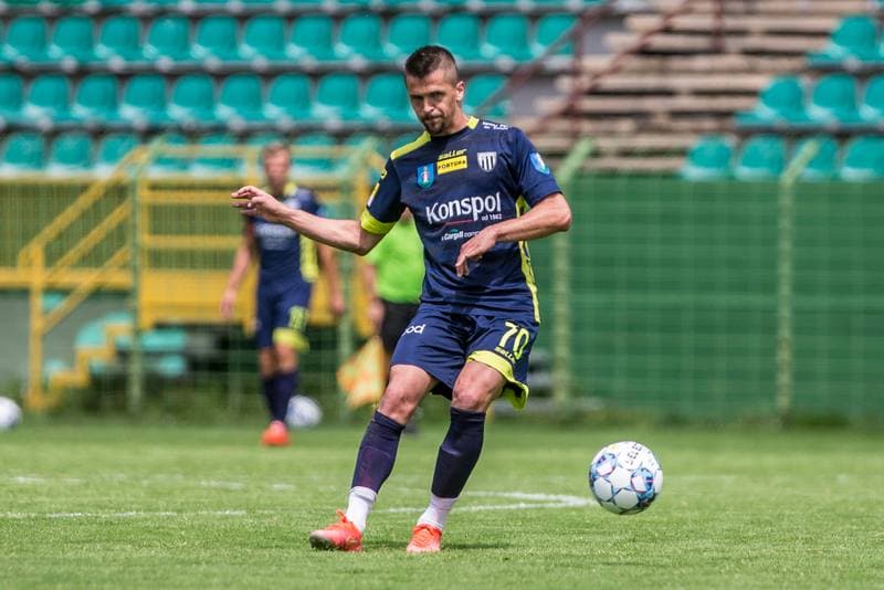 Football. Sparing. GKS Katowice - Sandecja Nowy Sacz. 10.07.2021