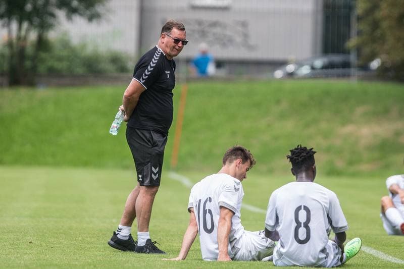 Football. Sparing. Gornik Zabrze - Puszcza Niepolomice. 03.07.2021