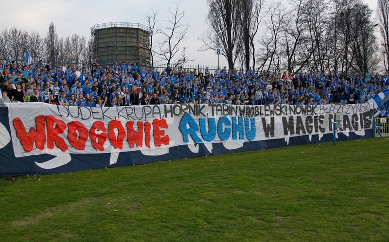 Football. Ekstraklasa. Ruch Chorzow - Wisla Krakow. 03.04.2016