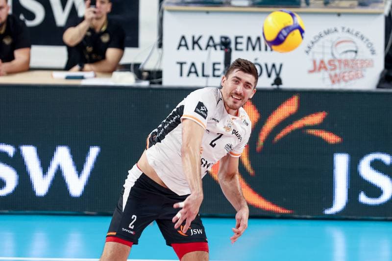 Volleyball. PlusLiga. Jastrzebski Wegiel - PGE Projekt Warszawa. 01.10.2024