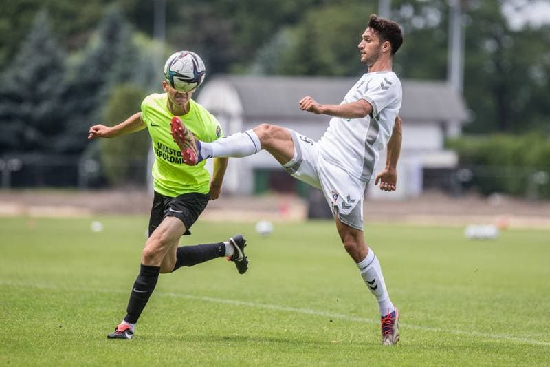 Football. Sparing. Gornik Zabrze - Puszcza Niepolomice. 03.07.2021