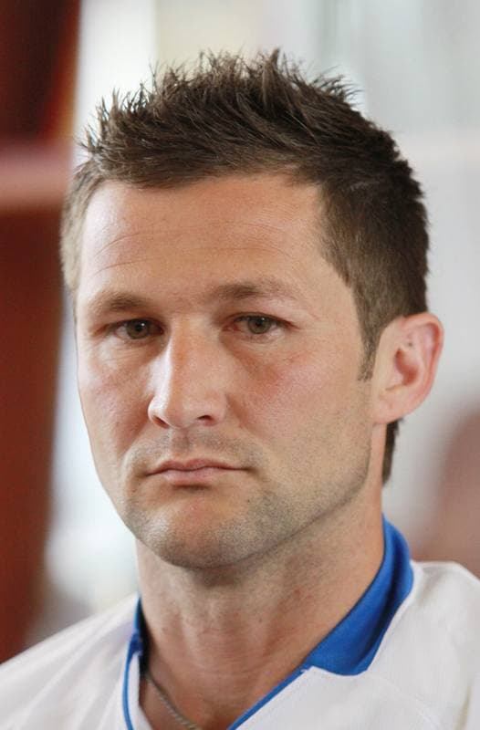 Football. Gornik Zabrze. Press Conference. 24.06.2010