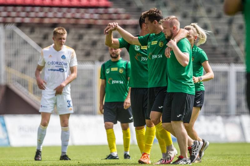 Football. Sparing. GKS Jastrzebie - Ruch Chorzow. 07.07.2021