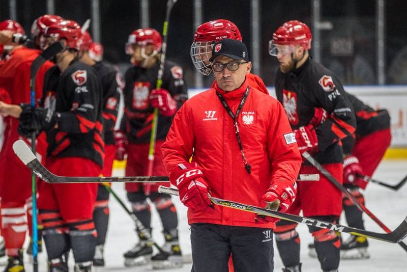 Ice Hockey. Poland national team. Training. 22.07.2021
