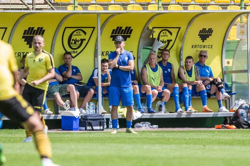 Football. Sparing. GKS Katowice - LKS Goczalkowice Zdroj. 24.07.2021