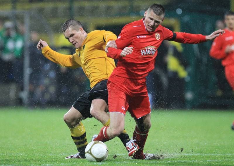Football. I liga. GKS Katowice - Widzew Lodz. 12.05.2010