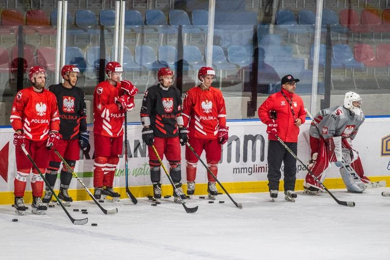 Ice Hockey. Poland national team. Training. 20.07.2021