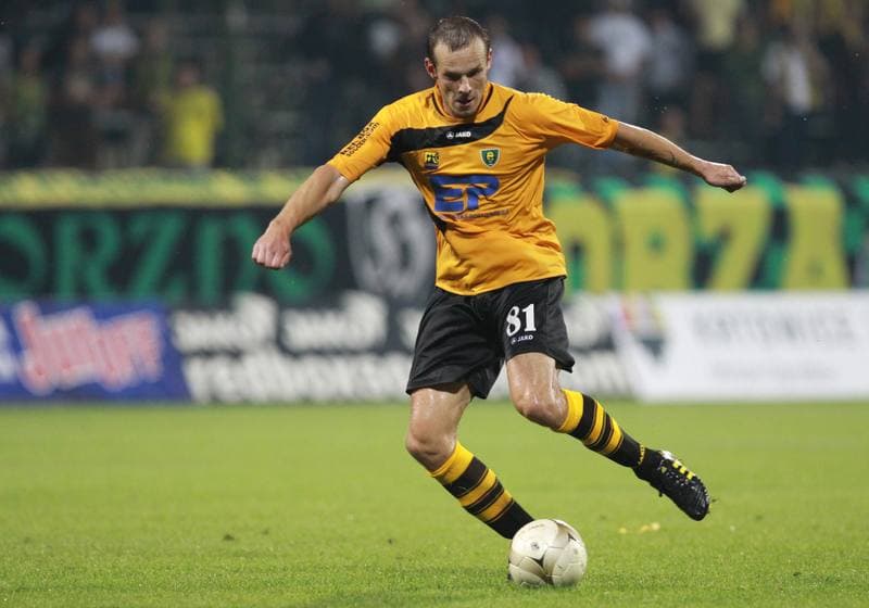 Football. I liga. GKS Katowice - Dolcan Zabki. 31.03.2012