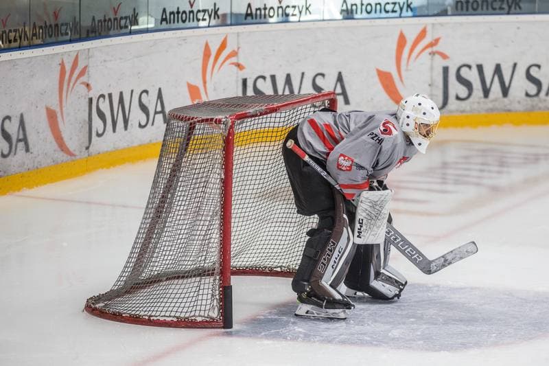 Ice Hockey. Poland national team. Training. 19.08.2021
