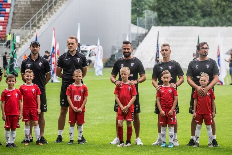 Football. Gornik Zabrze. Team Presentation. 17.07.2021