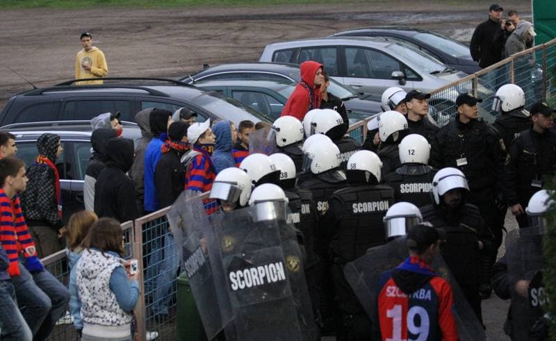Football. Ekstraklasa. Piast Gliwice - Cracovia Krakow. 15.05.2010