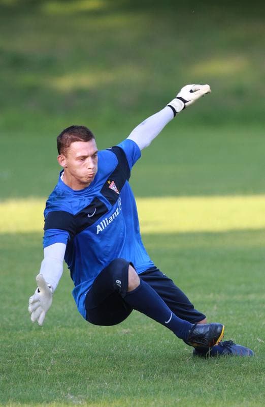 Football. Gornik Zabrze. Training. 07.01.2010