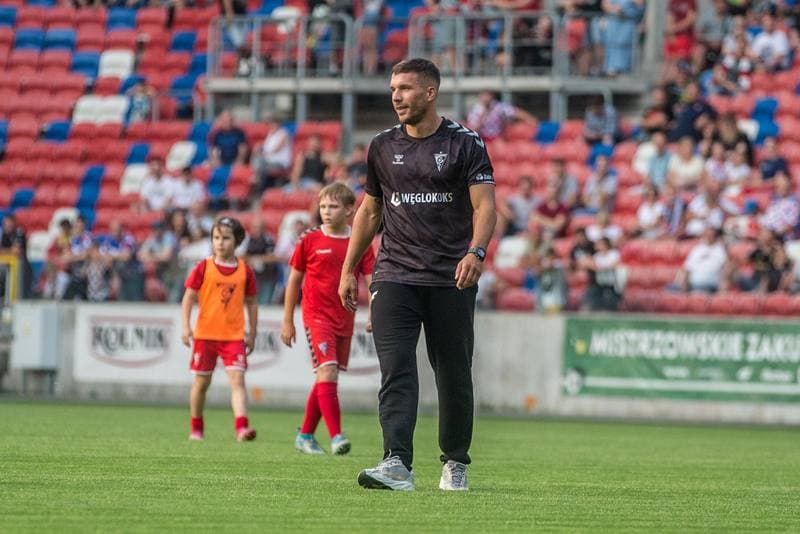 Football. Gornik Zabrze. Press Conference. 08.07.2021