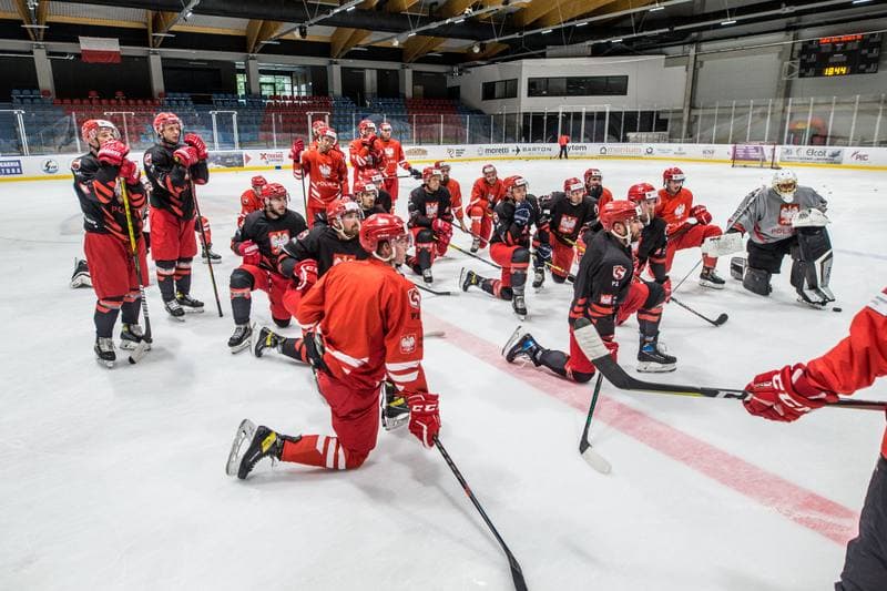 Ice Hockey. Poland national team. Training. 19.07.2021