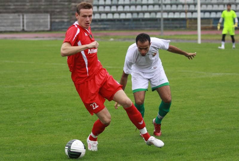 Football. Sparing. Gornik Zabrze - MC d'Alger. 30.07.2010